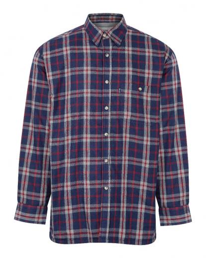  Champion Stroud Micro Fleece Lined Shirt Blue