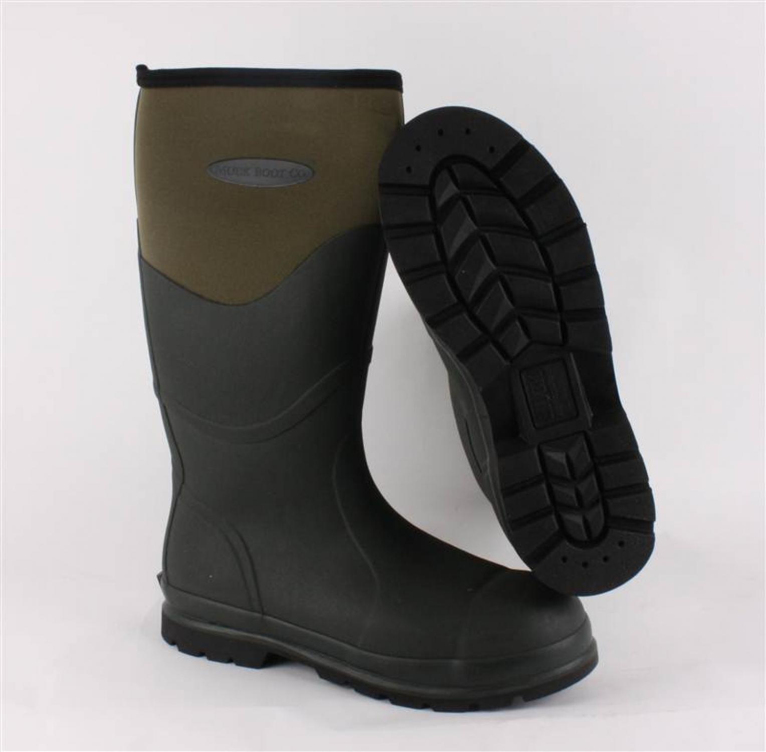 Buy Chore Steel Toe Safety Muck Boot Green from Fane Valley Stores ...