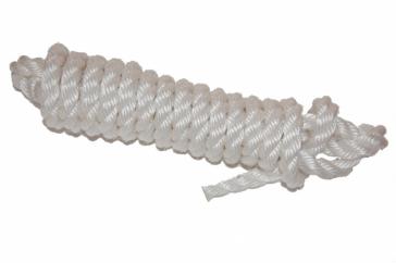 White Poly Breaking Halter with No Ring image
