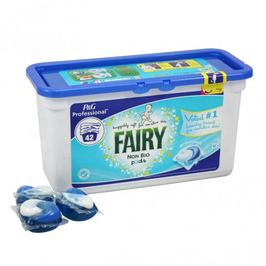  Fairy Non Bio Liquid Tablets 42 Pack