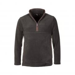 Rydale Huggate Mens 1/4 Zip Fleece Khaki image