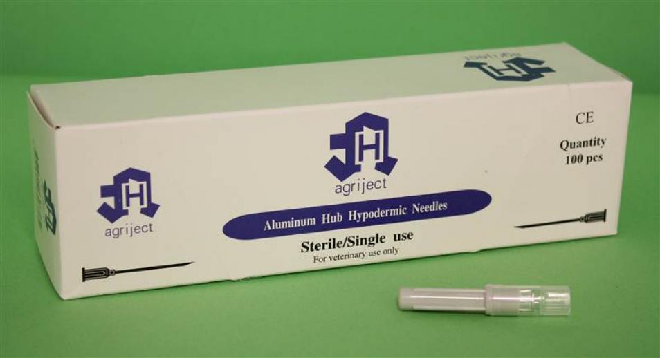  Disposable Needles with Metal Hub Luer Lock 