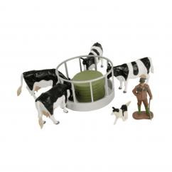 Britains 43137A2 Cattle Feeder Set image