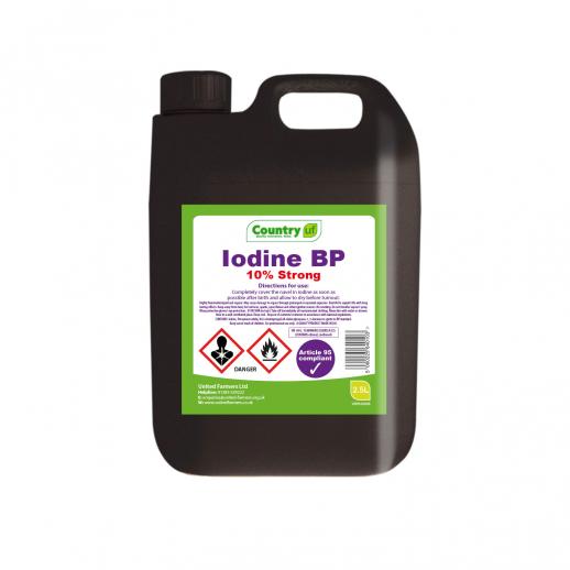  Country 10% Iodine 2.5L