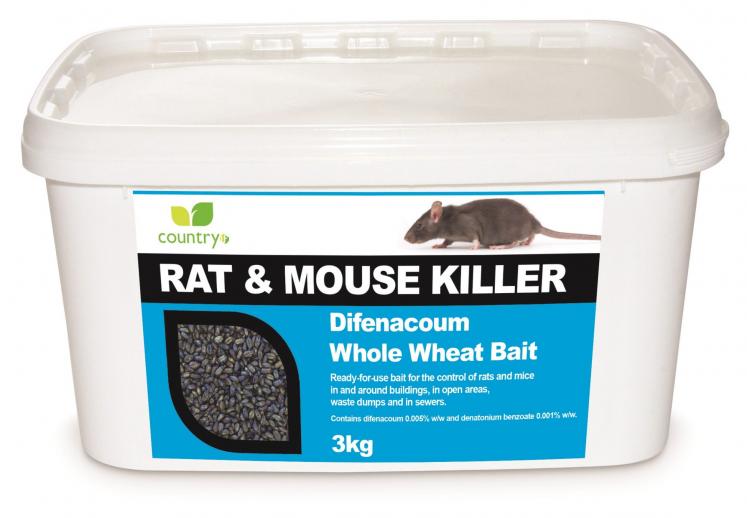  Country Rat & Mouse Difenacoum Cut Wheat Bait 