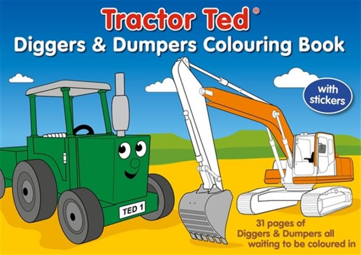  Tractor Ted Colouring Book