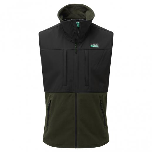  Ridgeline Hybrid Mens Gilet Olive/Black