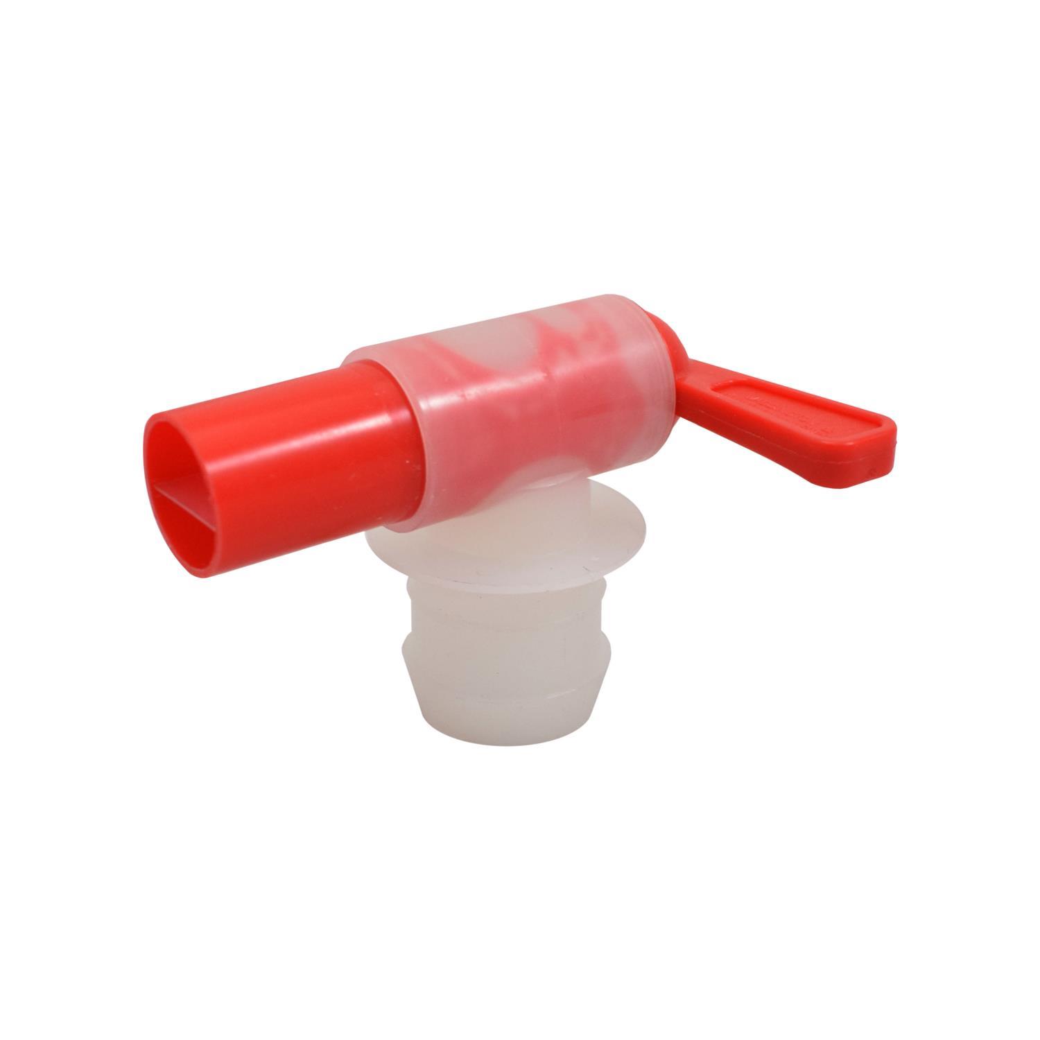 Buy Red Plastic Drain Tap for Jar Bottom Tee 32mm from Fane Valley ...