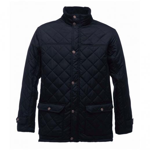  Regatta TRA441 Tyler Mens Quilted Jacket Black