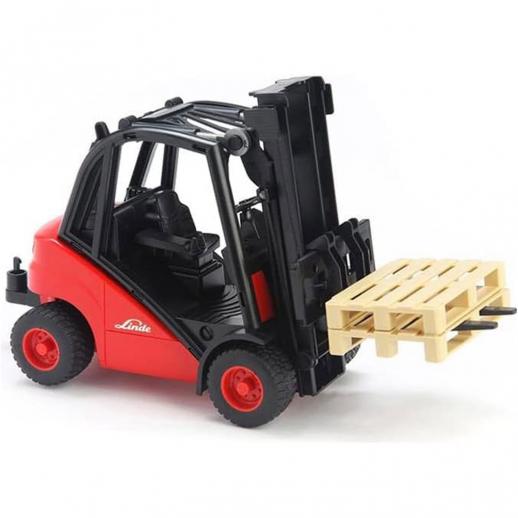  Bruder Linde Forklift with Pallets