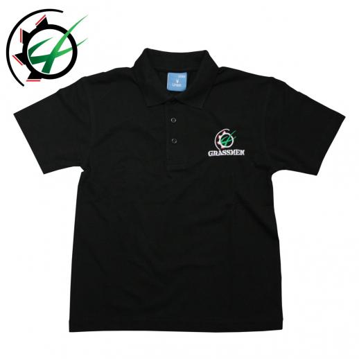  Grassmen Kids Black Polo T-Shirt 