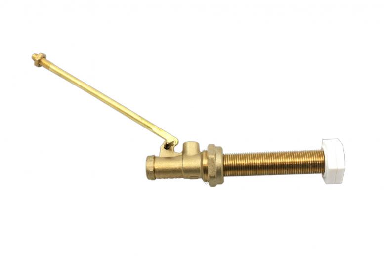  Brass 1/2in Ballvalve Extra Long 4in Tail BV0164