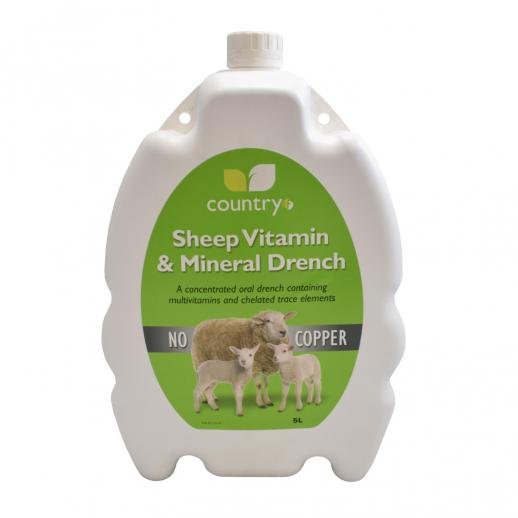  Country Sheep Vitamin & Mineral Drench No Copper 