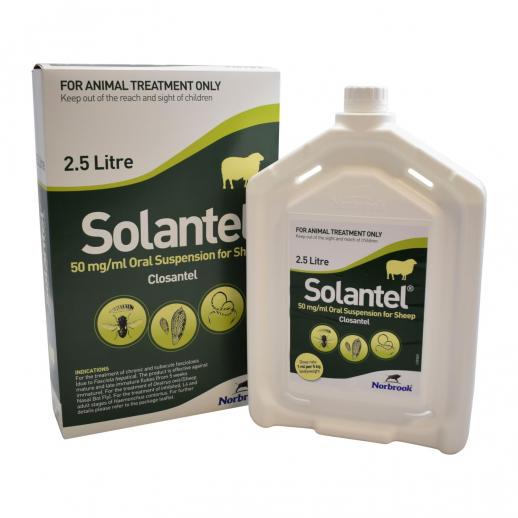  Solantel Oral Suspension Fluke Drench for Sheep 