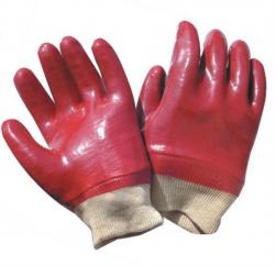 PVC Coated Gloves (Red)  image